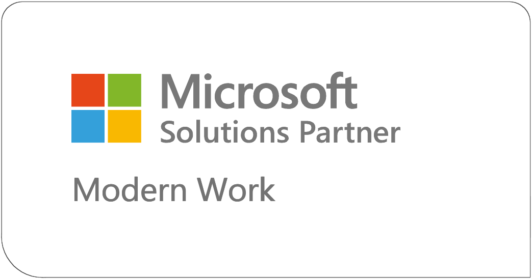 Microsoft Solutions Partner  -  Modern Work Specialization